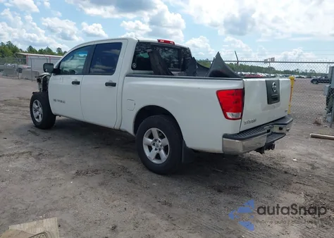2008 Nissan Titan Xe из США, поврежденный, VIN 1N6BA07D18N307199